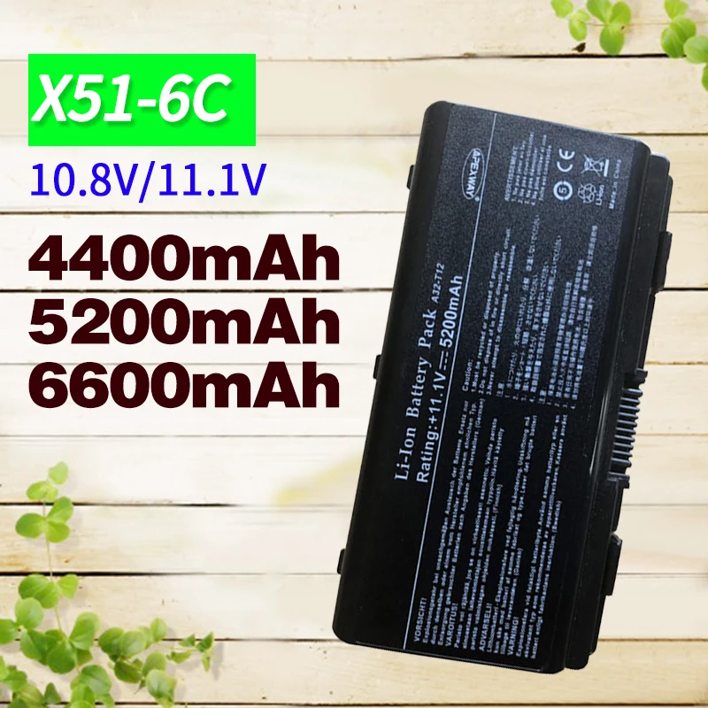 Apexway 11 1 v Аккумулятор для ноутбука ASUS 90 NQK1B1000Y A31 T12 A32 X51 T12C T12Er T12Fg T12Jg T12Mg T12Ug X58C