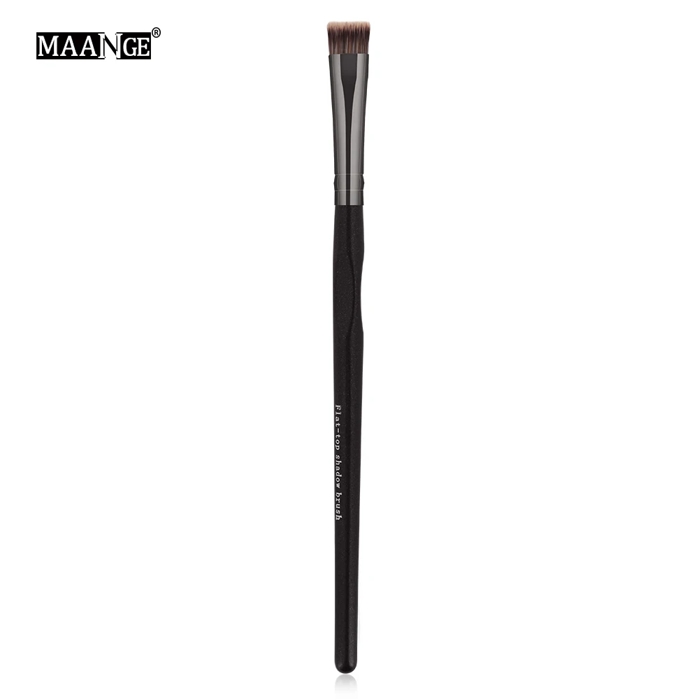 MAANGE Wooden Handle Synthetic Fiber Eyeshadow Brush High Light Foundation Makeup Eye Shadow Maquillage Make Up Tool | Красота и