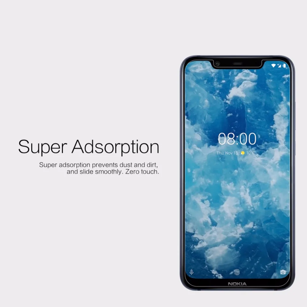 2 шт./лот протектор экрана для Nokia 8 1 глобальная версия NILLKIN Глянцевая супер