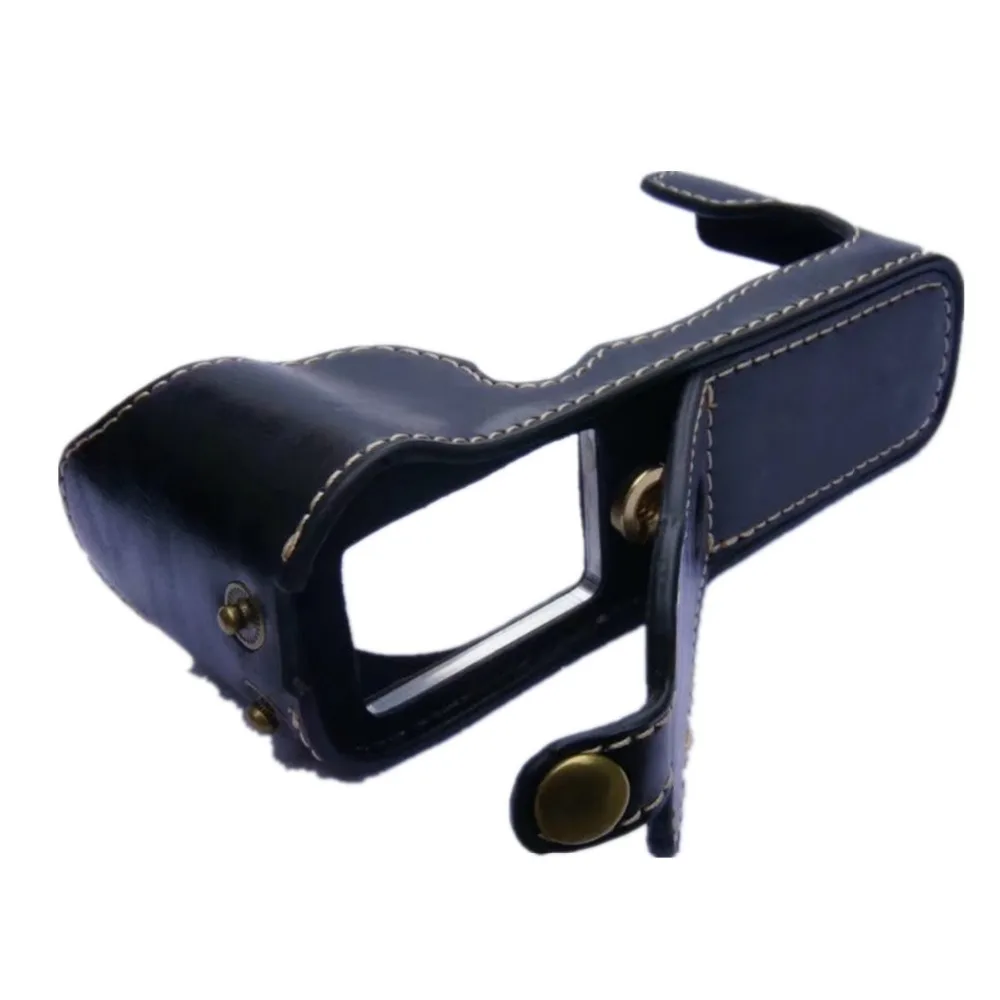 Кожаный чехол для фотоаппарата Fuji Fujifilm XE3|camera half case|leather case for cameracase camera |