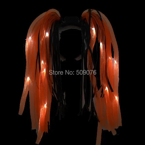 Бесплатная доставка 2 шт./лот мигающий Многоцветный головной убор со