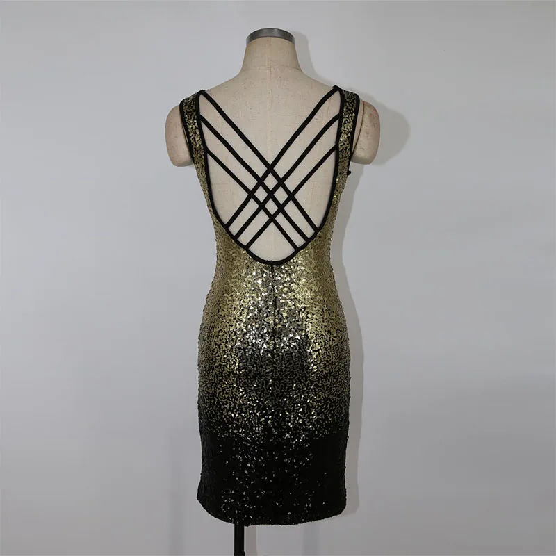 MUXU розовое Золотое Платье С Блестками vestido сексуальное летнее Бандажное платье