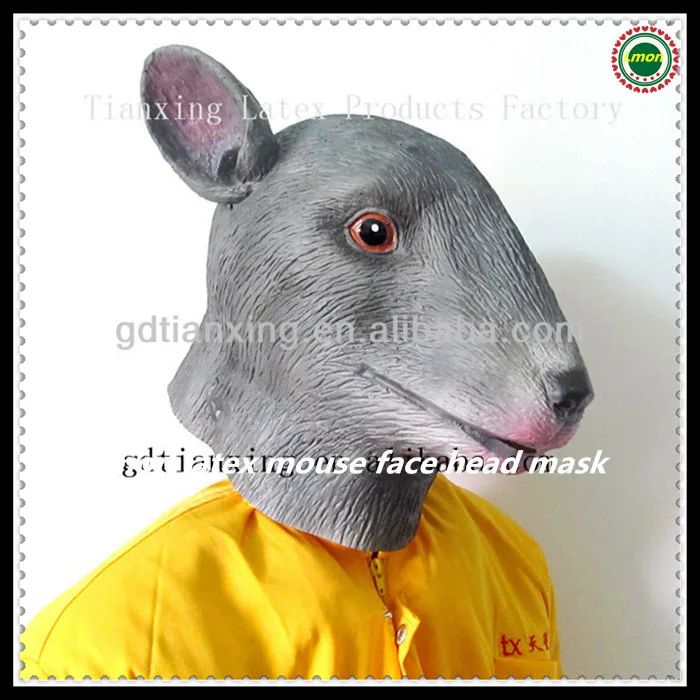 2015 Free Shipping Party Carnival Mask New Halloween Rat Mouse Animal Full Head | Masks