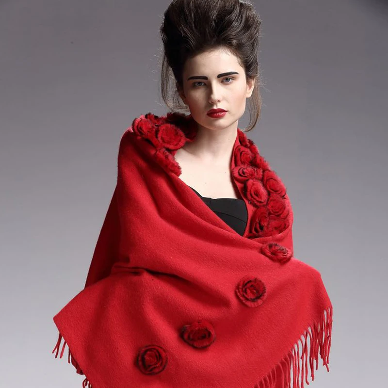 Лидер продаж 2016 новинка женская зимняя популярная шерстяная шаль ZY87051 с объемным
