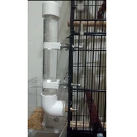bird feeder pet cage hanging automatic food bowl drinking water dispenser for parrot parakeet budgies cockatiel