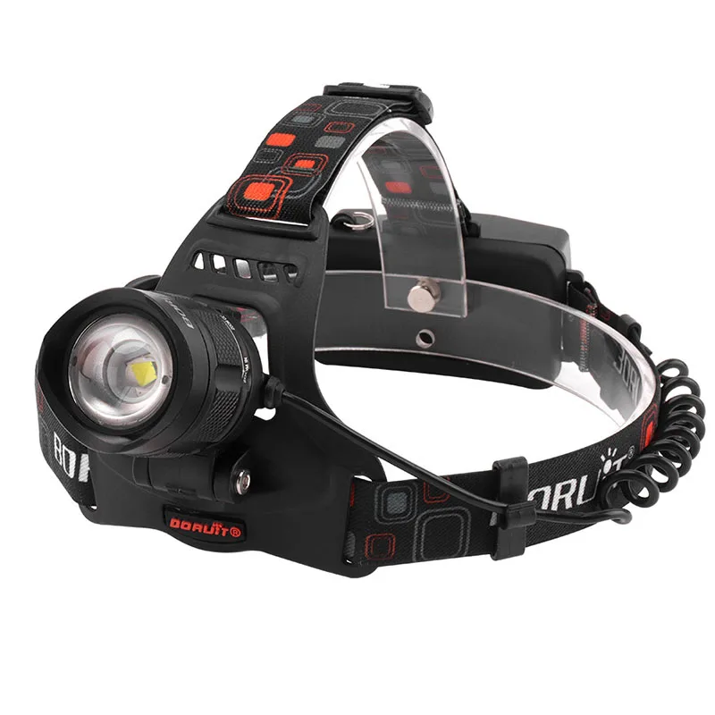 BORUIT RJ-2157 1xCREE XM-L2 1200 люмен 5-режимный USB Перезаряжаемый зуммируемый светодиодный