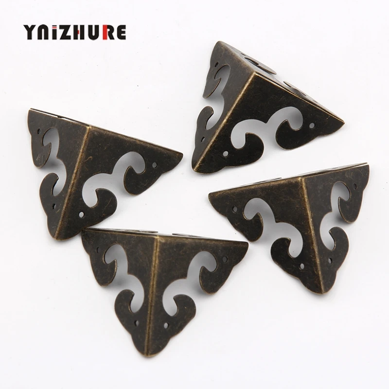 31*31 мм 4 шт. уголки для чехла мебели Декор треугольник цветочная сторона