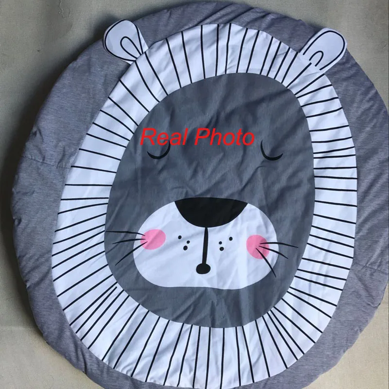 Детский игровой коврик с мультяшными животными игровое одеяло Львом ковер