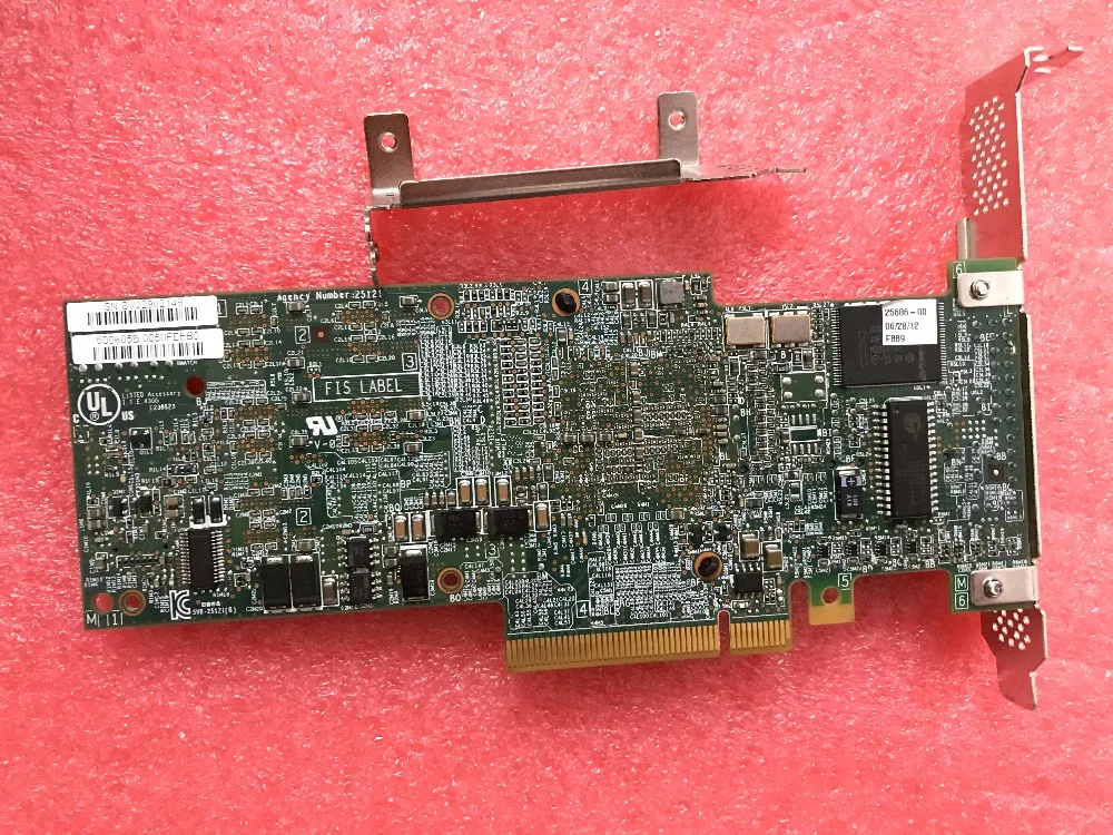 

RaidStorage Avago LSI MegaRAID SAS 9260-8i 8 port 256MB cache SFF8087 6Gb RAID0.1.5.6 PCI-E 2.0 X8 Controller Card
