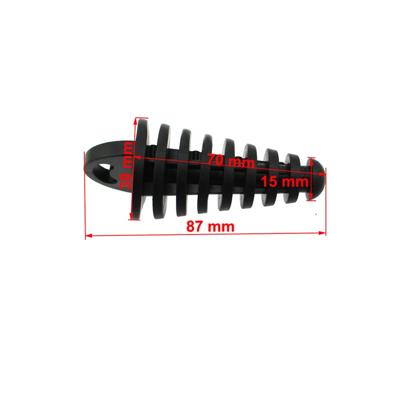 XLSION Aftermarket 2 шт. глушитель выхлопной трубы промывка вилка для тактный CR KX RM YZ KTM 80 85