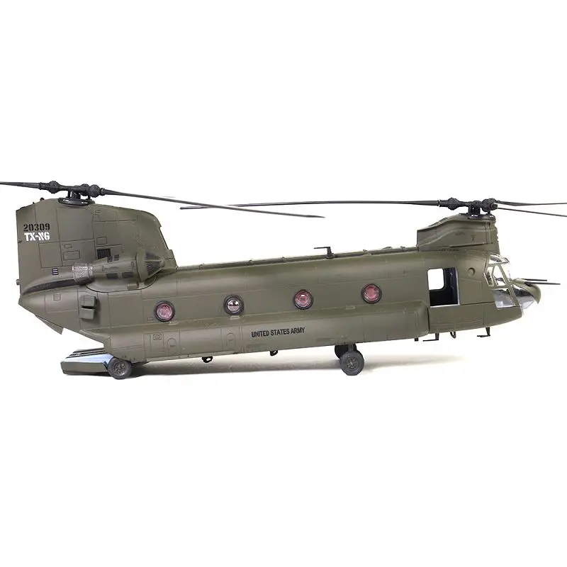 FOV 1/72 весы США CH 47D Chinook транспортный вертолет Diecast металлические военный самолет