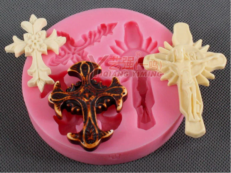 Три вида Пасхи Иисуса Креста помадной силиконовой формы | Дом и сад