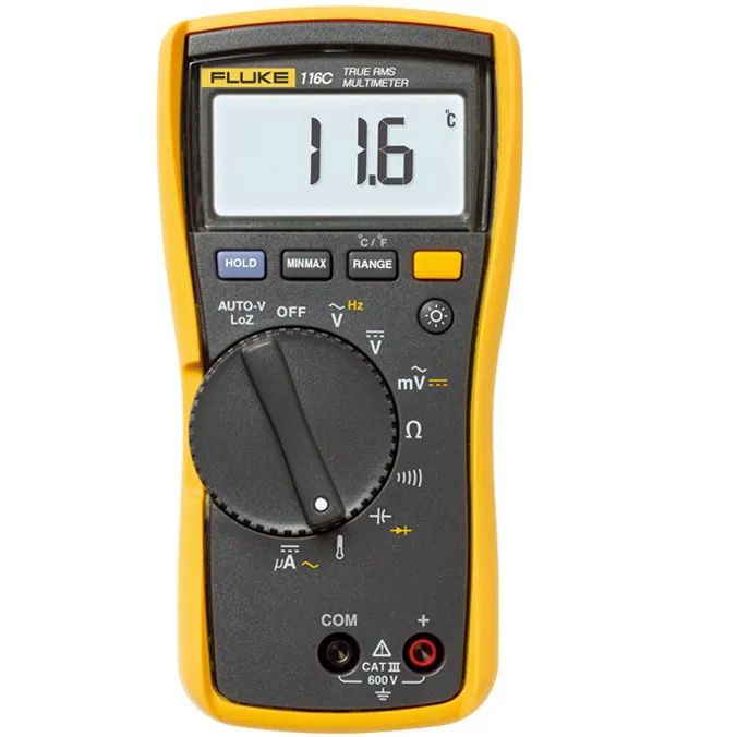 Мультиметр Fluke 116C температурные микроамперы HVAC прямые продажи с завода |