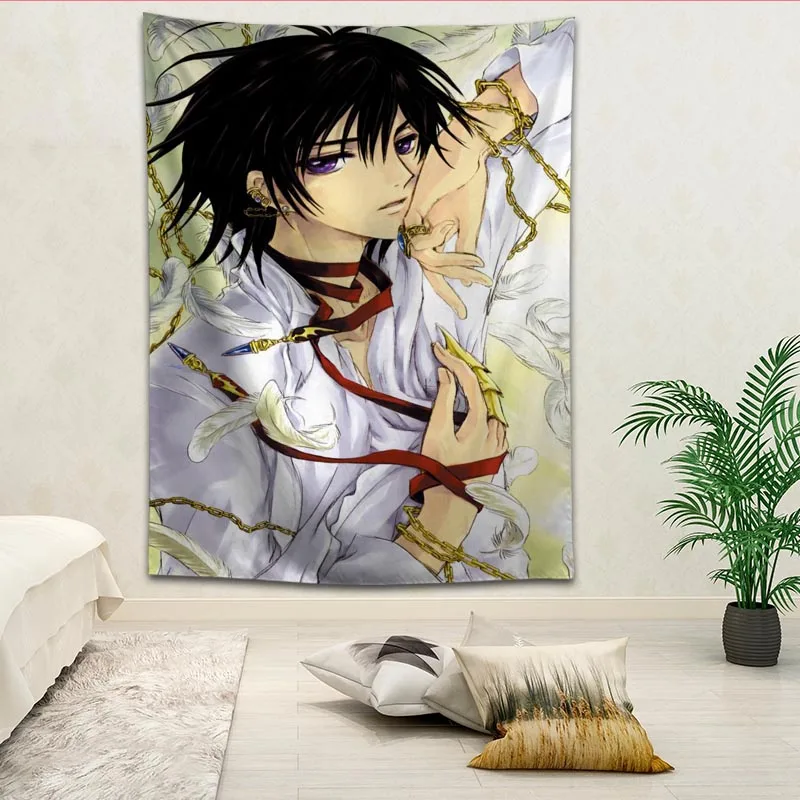 

New arrival custom Code Geass printing tapestry More Size home living room bedroom decorative wall blanket