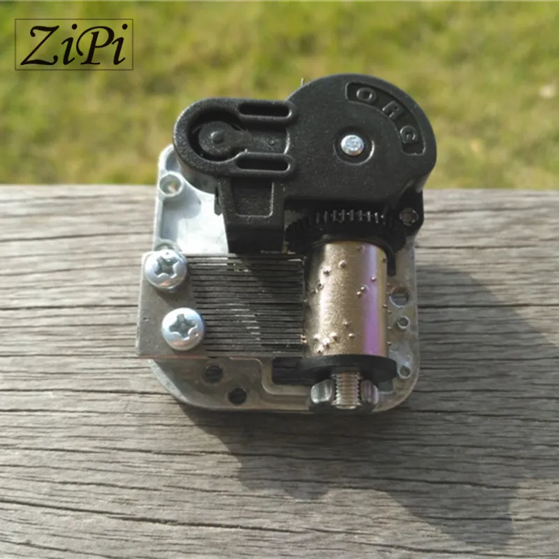 Zipi дома серебра DIY Заводной Тип движений Запчасти шарманку &quotсделай сам&quot