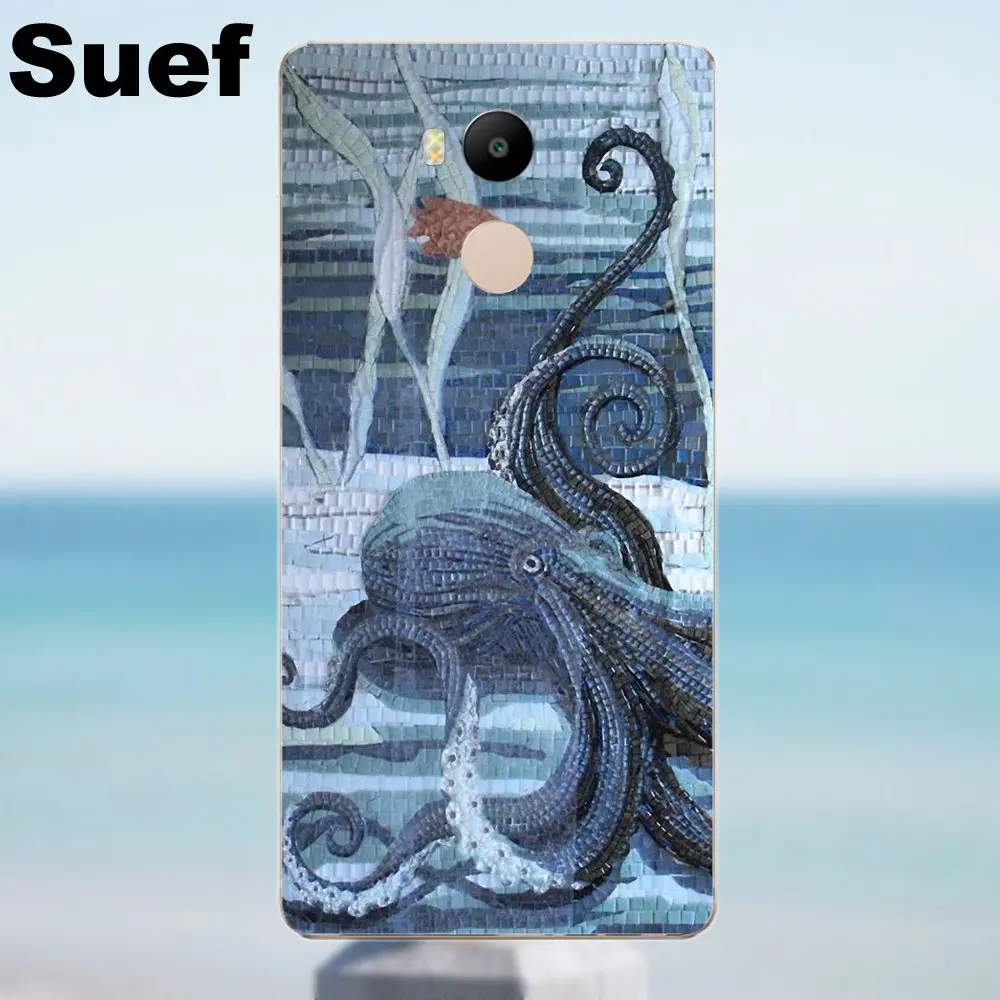 Suef мягкий чехол с рисунком для Xiaomi Redmi 4 3 3S Pro Mi3 Mi4 Mi4i Mi4C Mi5 Mi5S Mi Max Note 2 милый