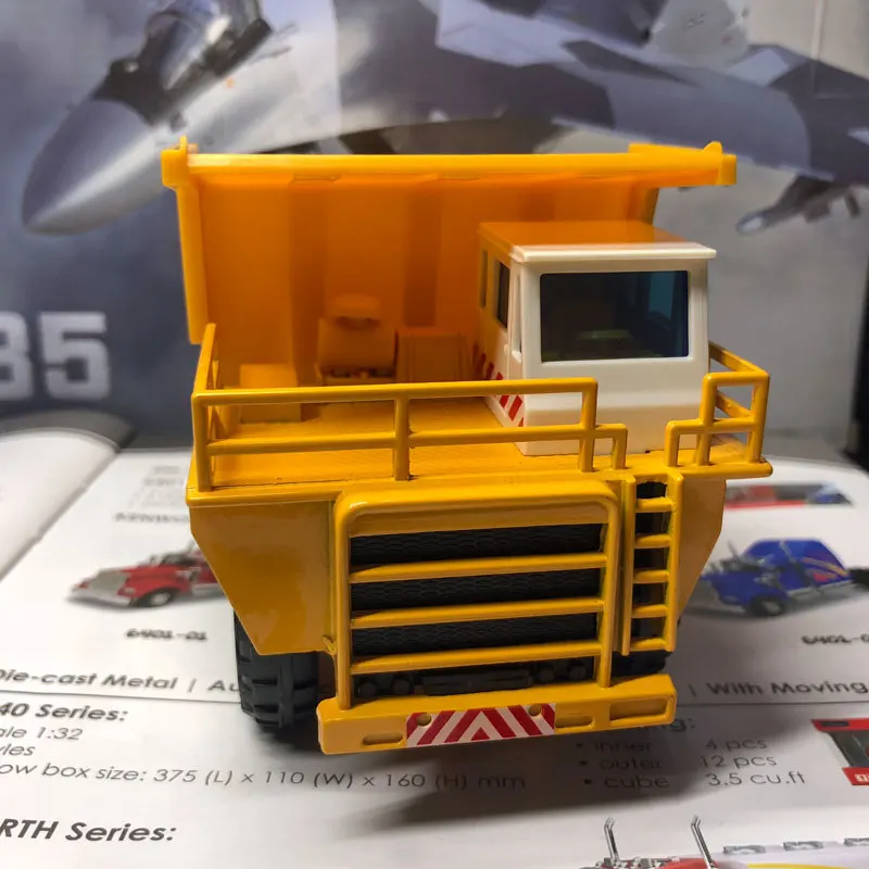 Модель грузовика JOYCITY масштаб 1/60 игрушки наконечник грузовик литый под давлением
