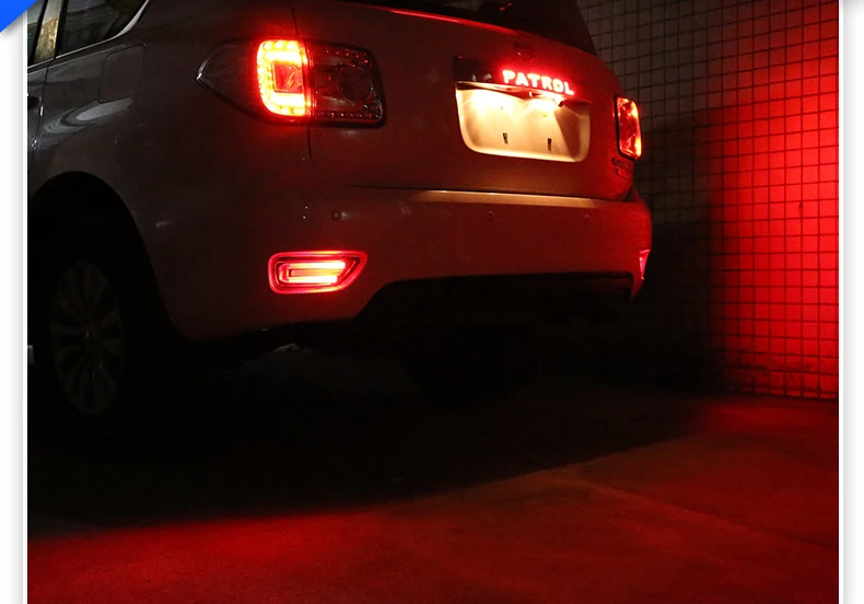 Chuangxiang 2 шт. светодиодный задний фонарь для Nissan Patrol Y62 Armada аксессуары