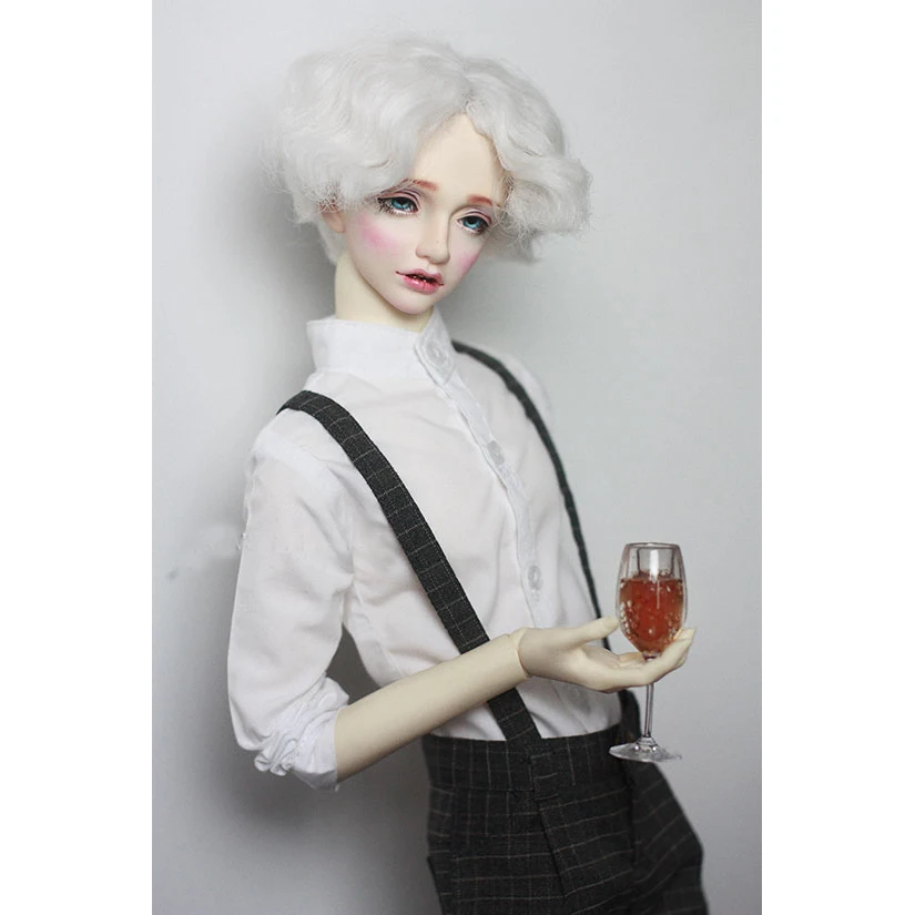 BJD кукла белая рубашка наряды верхняя одежда для мужчин 1/4 1/3 SD17 70 см 1" 24" высокий BJD кукла MSD SD DK DZ AOD DD кукла использование heduep