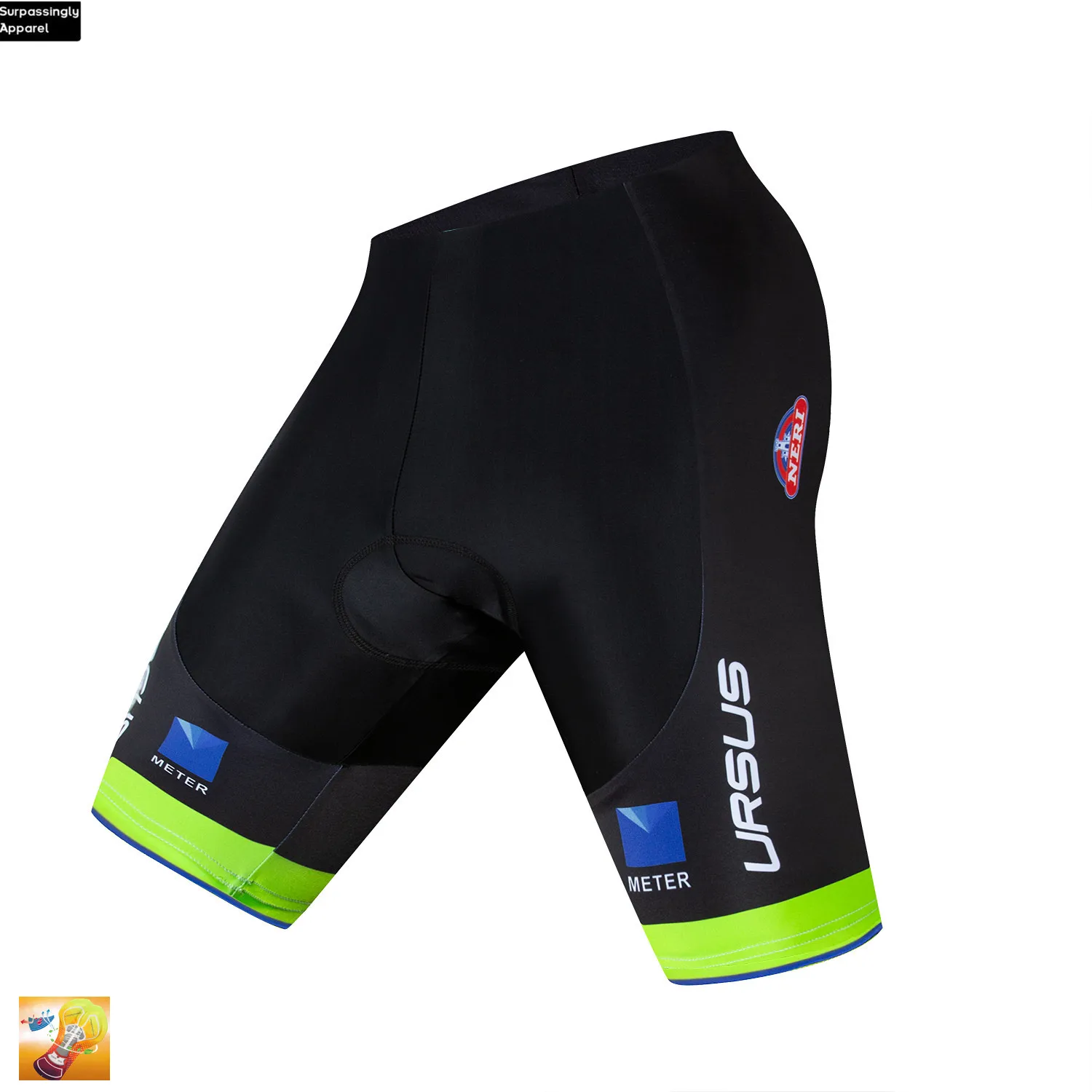 Tour de Italia велосипедные шорты Pro Fluo лето Coolmax 16D гелевая подкладка велосипедный