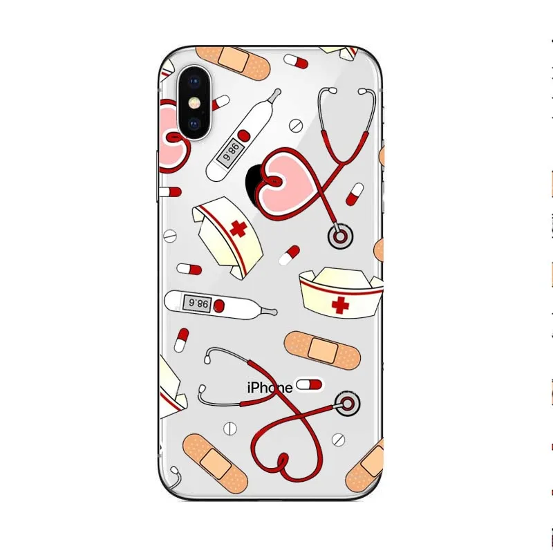 TPU Мягкий силиконовый чехол из ТПУ для iPhone 11 Pro MAX X10 XR XS MAX 7 8Plus 5S 6 6splus - Цвет: TPU