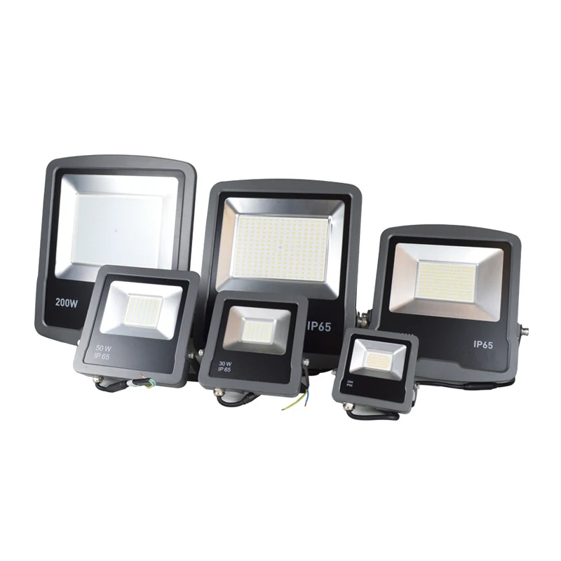 AC220V IP65 LED Floodlight 10W 20W 50W 100W Waterproof Spotlight Led Flood Light for Outdoor Garden Billboard Project Decor Lamp | Освещение