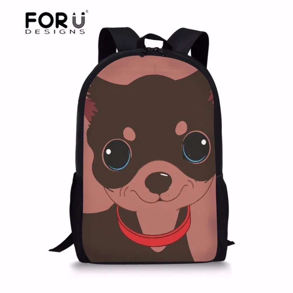 FORUDESIGNS/детские сумки для начальной школы девочек милый школьный рюкзак с принтом