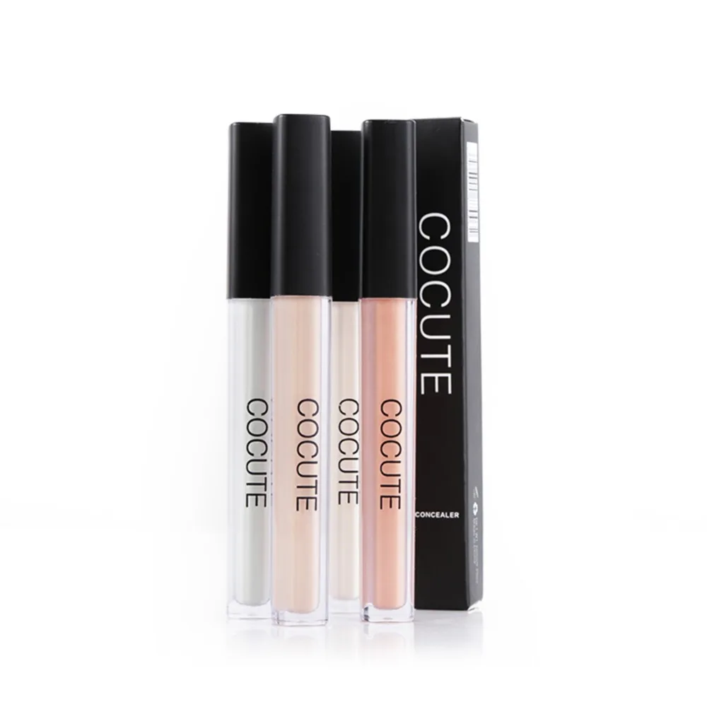 Жидкий консилер увлажняющие покрывающие пятна осветляют тон кожи Хайлайтер для