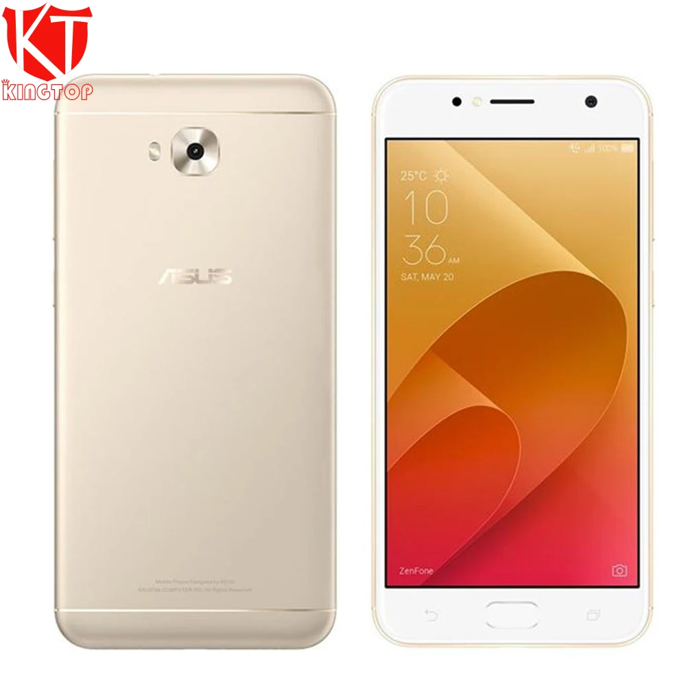 Оригинальный мобильный телефон ASUS ZenFone 4 Selfie ZD553KL Гб ОЗУ 64 ПЗУ Восьмиядерный 20 Мп + 8