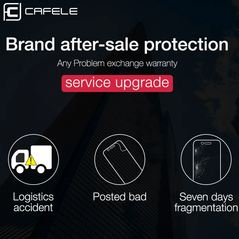 

CAFELE Anti-fingerprint Protective Glass For Xiaomi Redmi Note 7 8 K20 Pro Mi A1 Mi9 9t Pro Mi 10 Pro Mix 2 2s Tempered Film