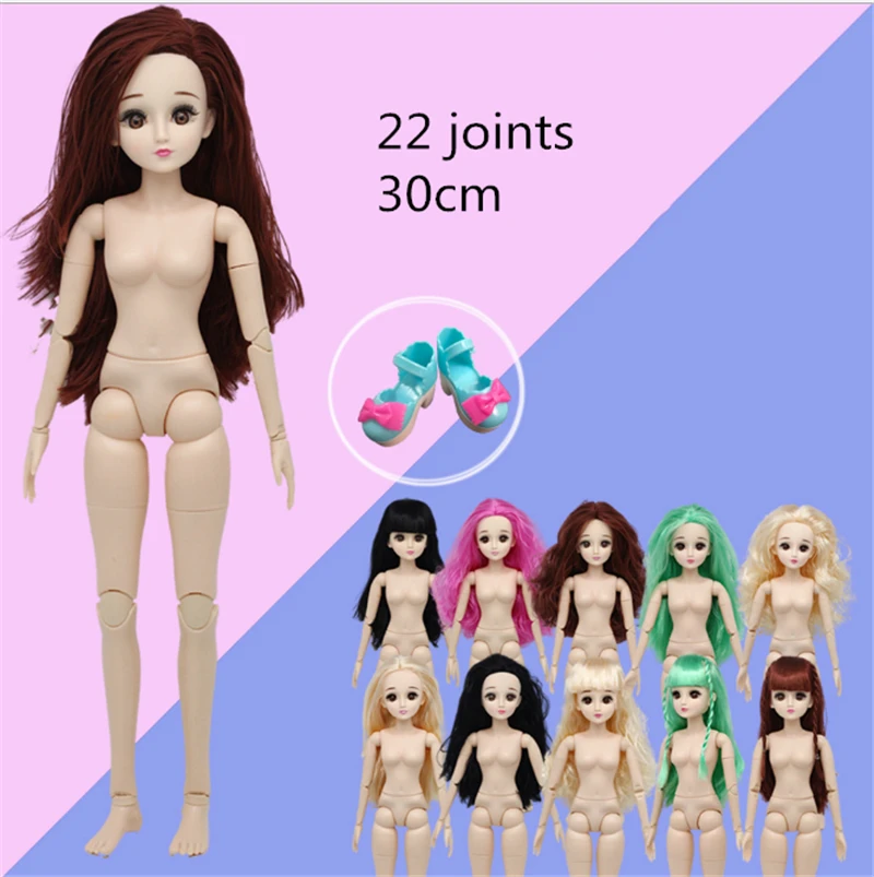3D кукла bjd голая 22 суставов тела 30 см SD в подарок | Игрушки и хобби