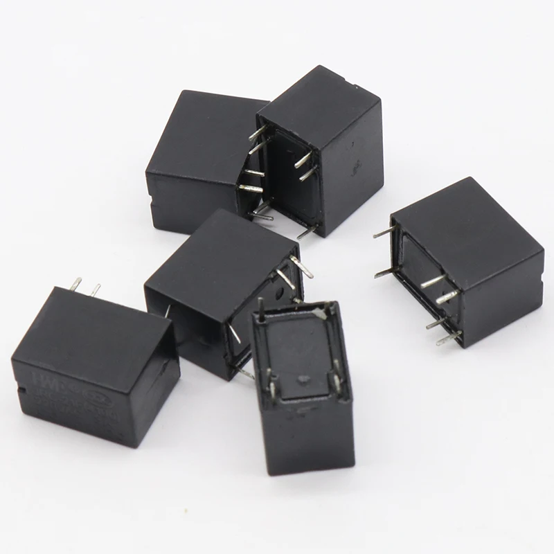 20pcs Miniature PCB relay 6 pins mini DC 3V 5V 9V 12V JRC-21F 4100 switch | Relays