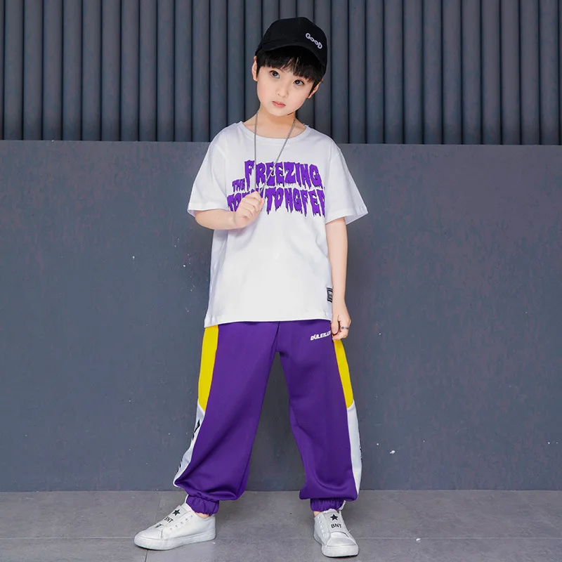 Танцевальная одежда для девочек костюмы в стиле хип хоп рубашка бальной комнаты