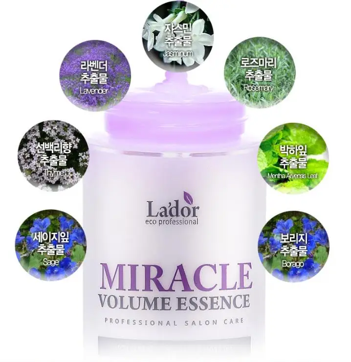 LADOR Miracle объем эссенция 250g Кератиновый Уход за волосами и кожей головы