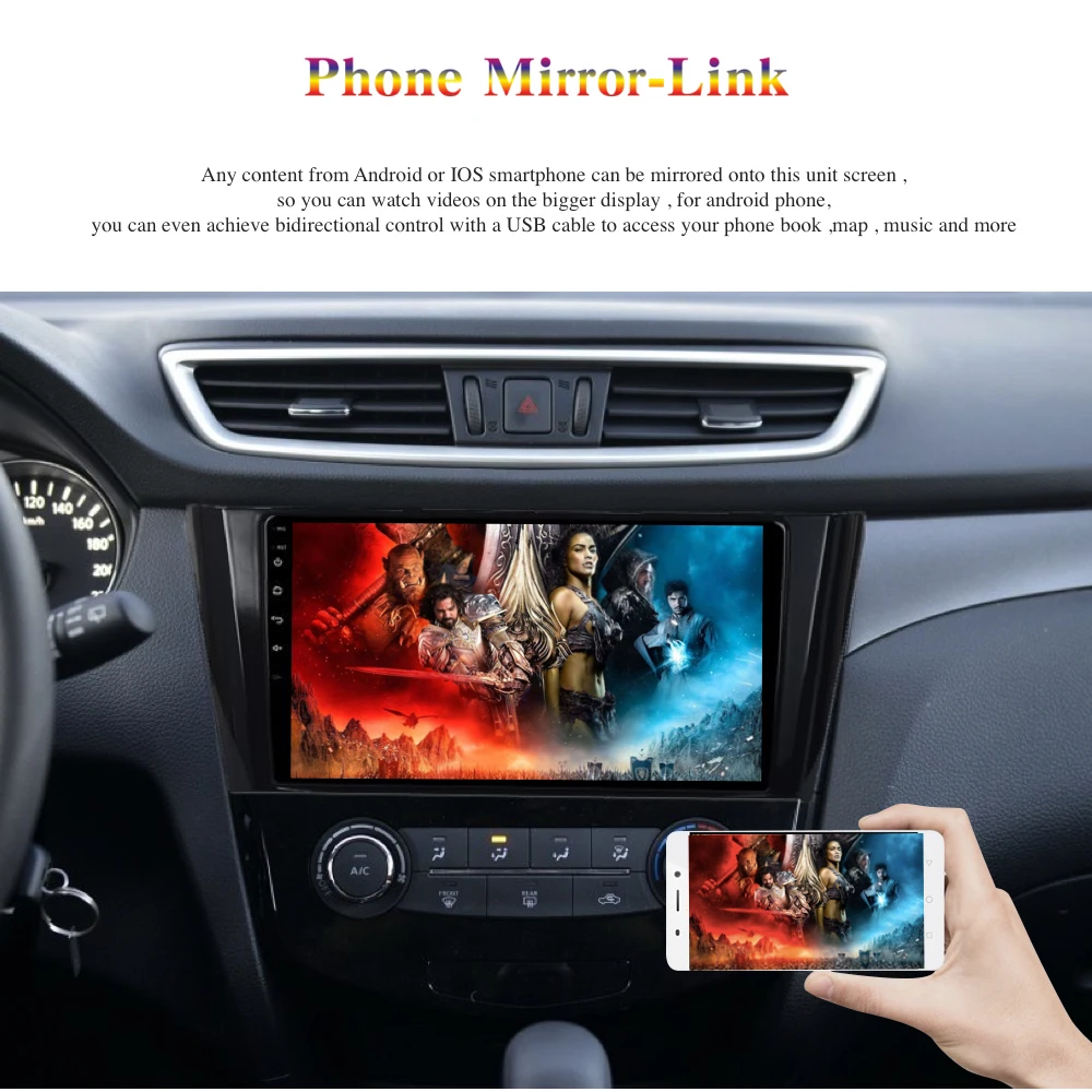 Android 9,0 автомобильный радиоприемник 2 Din gps Navi для Nissan Qashqai/X-trail J11 /космического аппарата изгой, PX6 DSP HDMI ips 4 Гб+ 64 ГБ