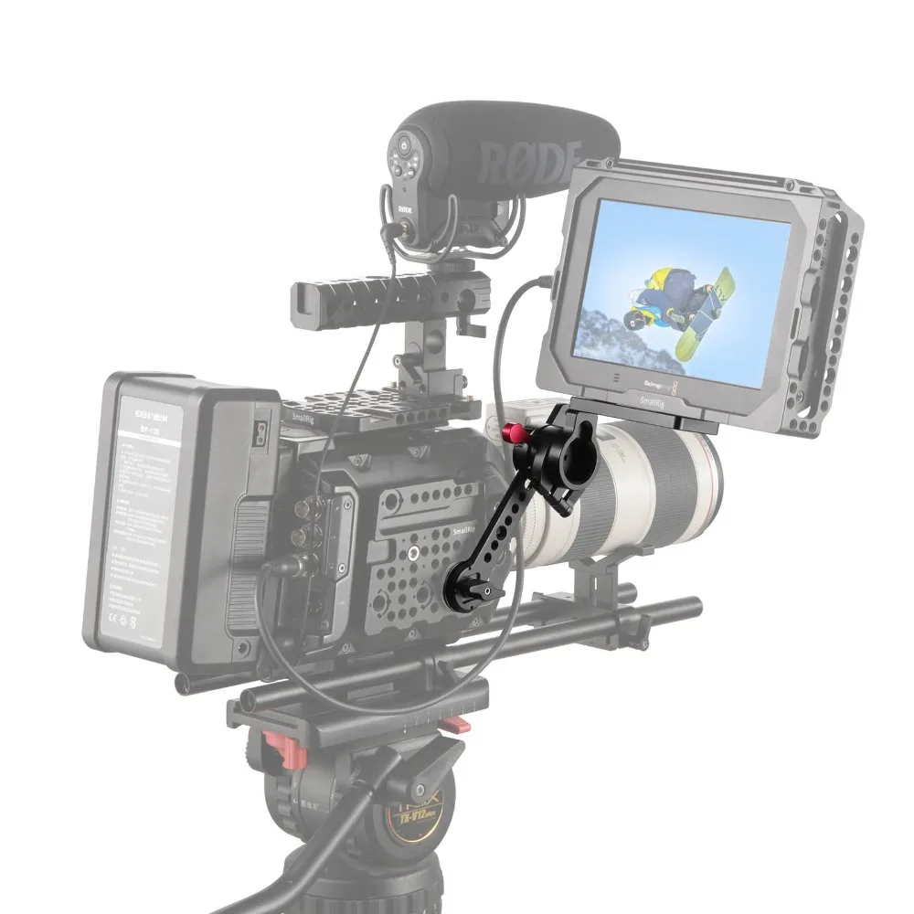 SmallRig DSLR камера Rig регулируемое EVF крепление с ARRI розеткой быстроразъемный для