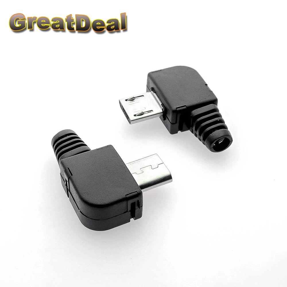 50 шт. новый пластиковый прямоугольный Micro USB 5pin 5P порт металлический Штекерный