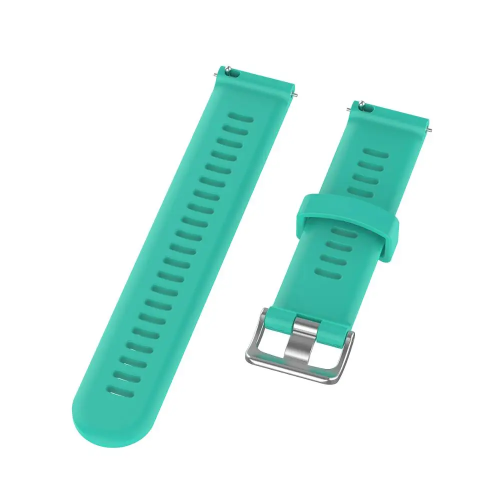 

Replacement Watch Strap for Garmin Vivoactive 3 Vivomove HR Silicone Wrist Band for Garmin Forerunner 245/645 Bracelet Strap