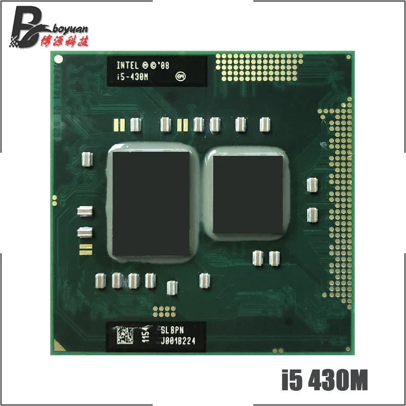 Процессор Intel Core i5 430M SLBPN двухъядерный процессор с четырехъядерным процессором 2