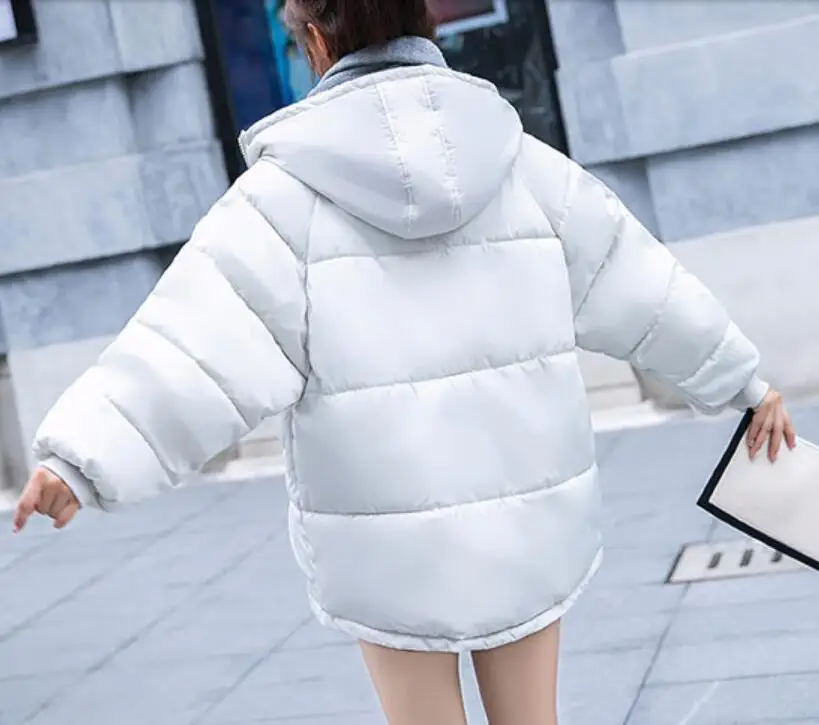 Женское плотное короткое пальто повседневная одежда теплая Женская хлопковая с