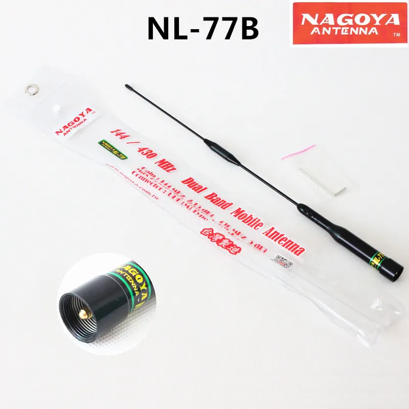 100% оригинал NAGOYA NL 77B 144/430 МГц Двухдиапазонная подвижная антенна для