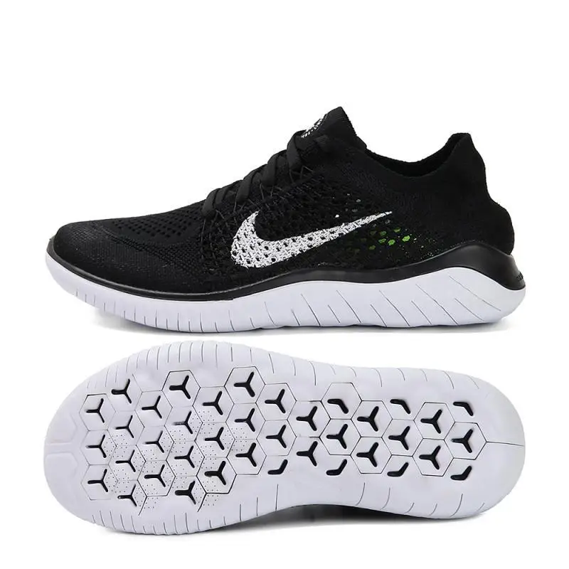 Оригинальный Новое поступление 2018 NIKE FREE RN FLYKNIT Для женщин прямые поставки от