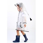 Непромокаемое дождевик EVA для мальчиков и девочек; ветрозащитное пончо со звездами; дождевик; детский дождевик для детского сада; дождевик