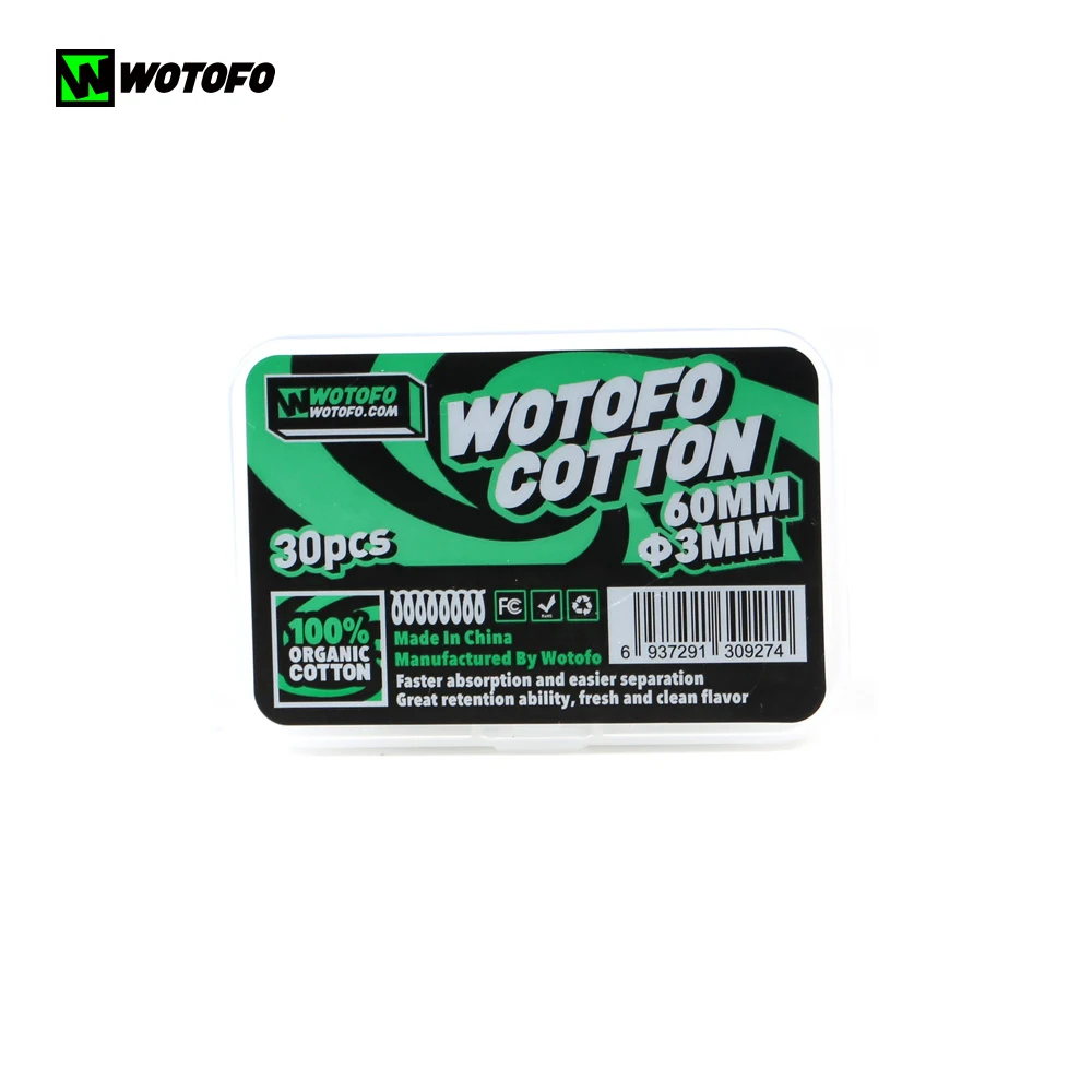 Оригинальный Wotofo профиль Unity RTA атомайзер с 30 шт хлопок и 10 сетка 3 5 мл испаритель