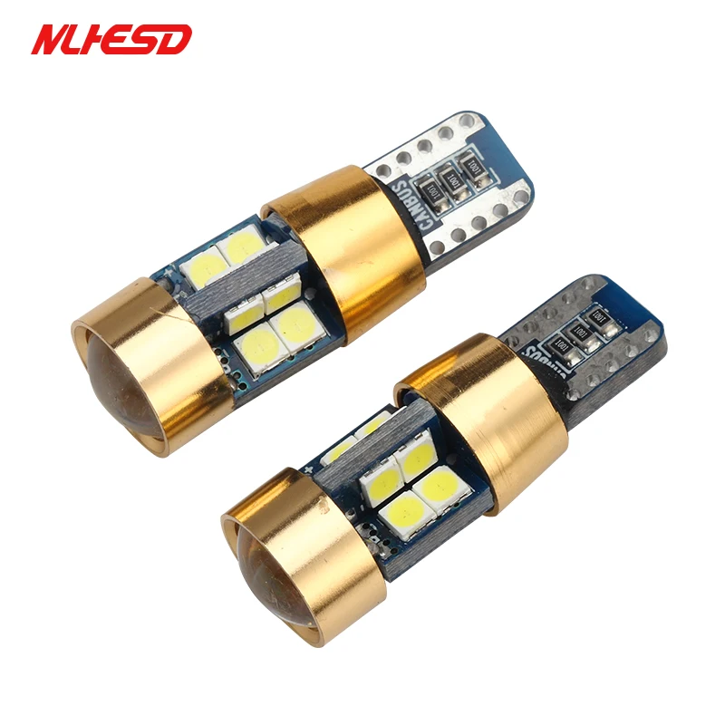 2 шт. T10 3030 светодиодный лампы 19SMD Белый Автомобильный чип 168 194 2825 W5W для парковки