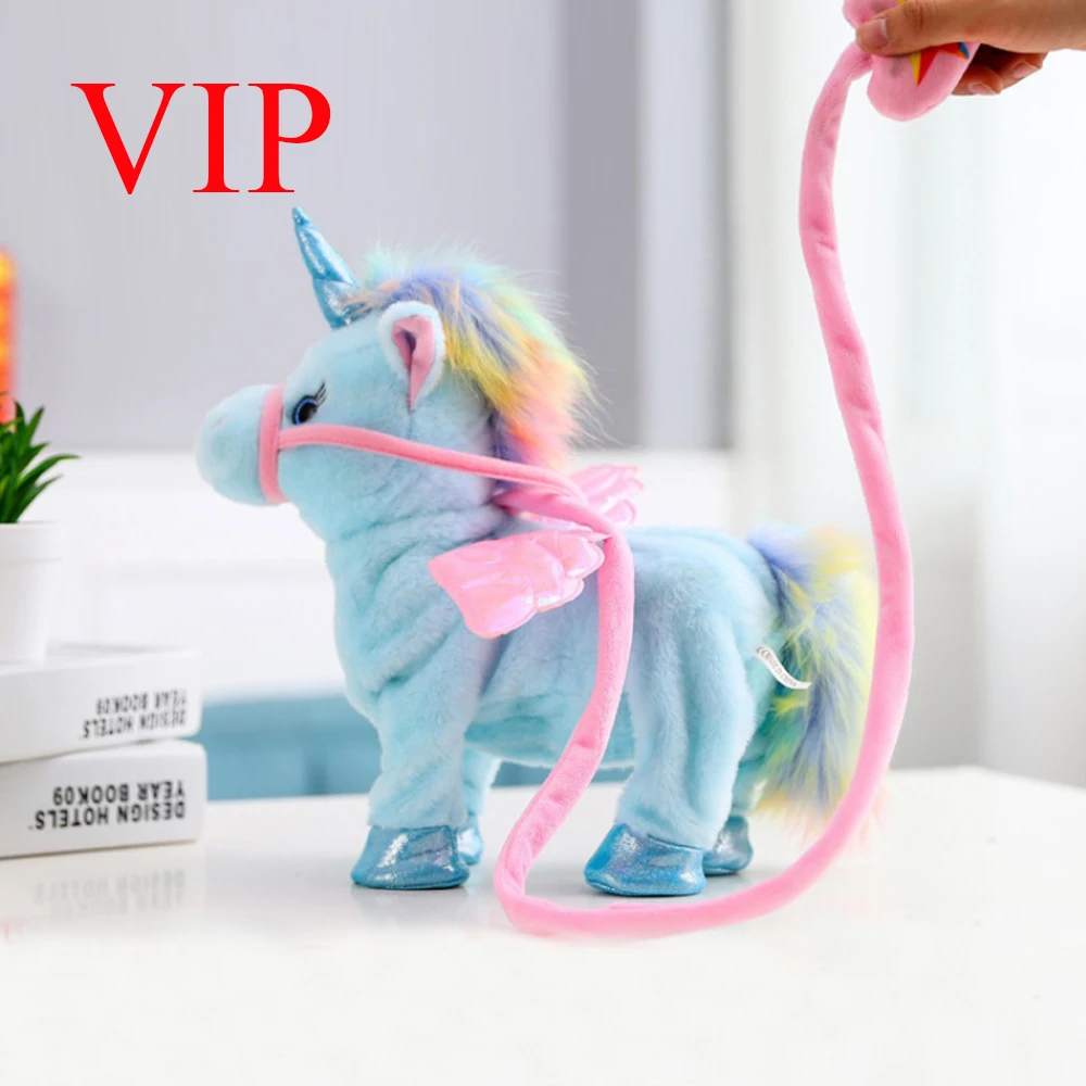 

Electronic Walking Unicorn Plush Toy