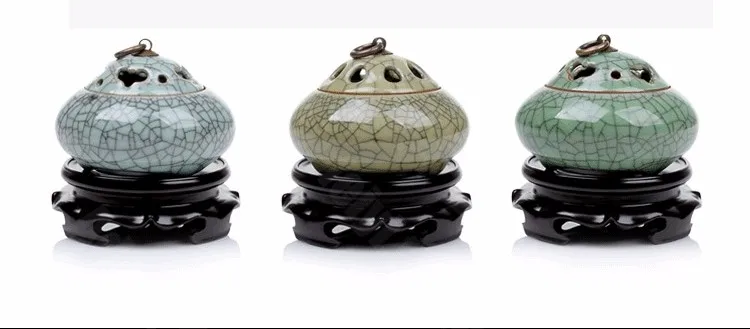 Longquan Celadon латунь керамика фарфор ладан плита держатель Будды курильница ладан палочки с ладаном катушки конусов печи