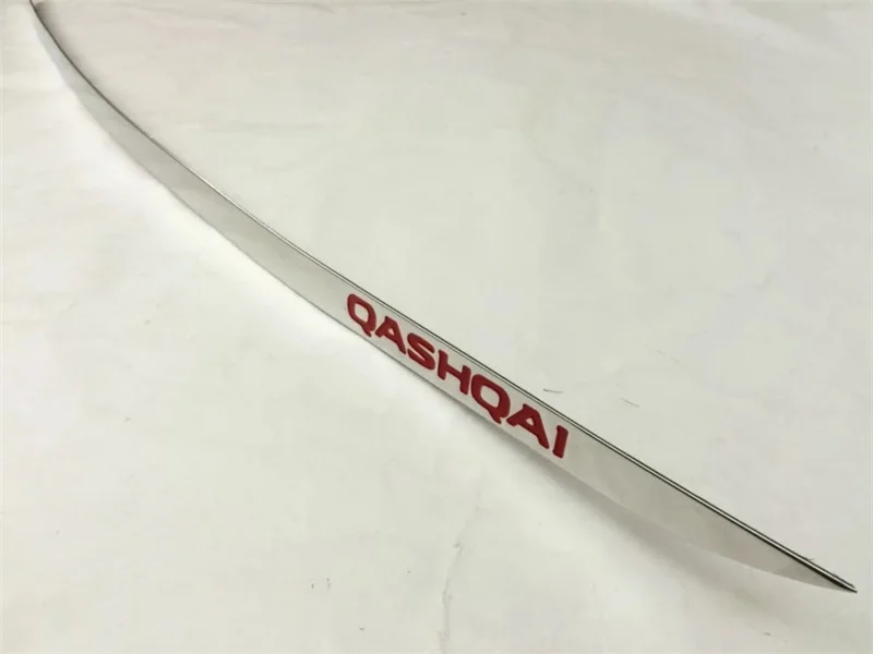 Для 2016 20172018 2019 Nissan Qashqai задняя дверь из нержавеющей стали отделка задний багажник