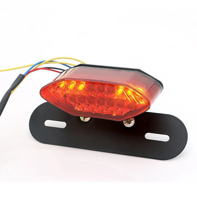 Мотоцикл светодиодный фонарь светильник мотор обратно мигалка DC 12V скутер