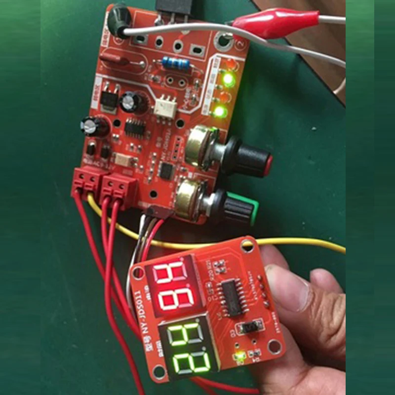 Контроль времени и тока на 40 А панель управления аппарат для точечной сварки